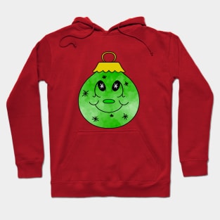 CUTE Green Christmas Ornament Hoodie